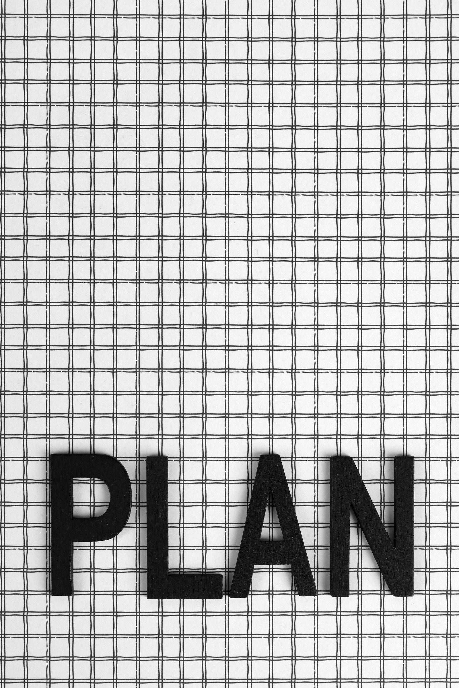 Plan Text on a Grid